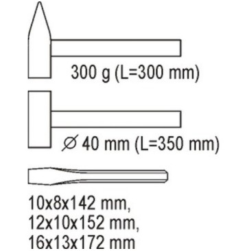 Insert with equipment for a workshop trolley