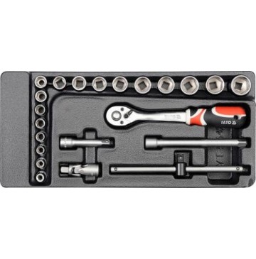Insert with equipment for a...