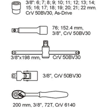 Insert with equipment for a workshop trolley