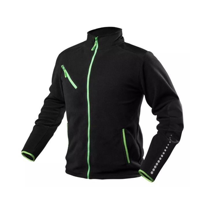 POLAR ROBOCZY PREMIUM, CZARNY, WZMOCNIENIA Z CORDURY, ROZMIAR S