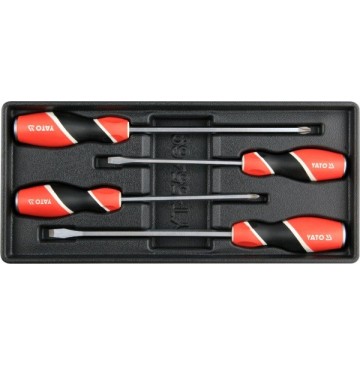 Insert with equipment for a workshop trolley