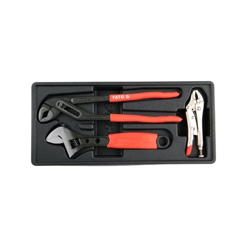 Insert with equipment for a workshop trolley