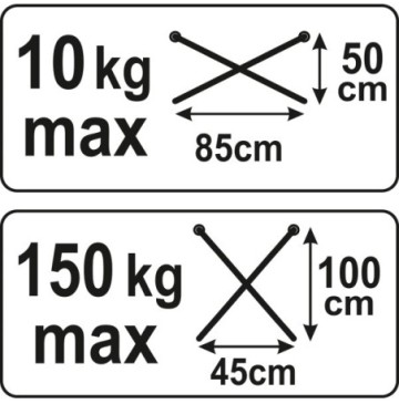 Stojak lakierniczy rozstawny 227kg