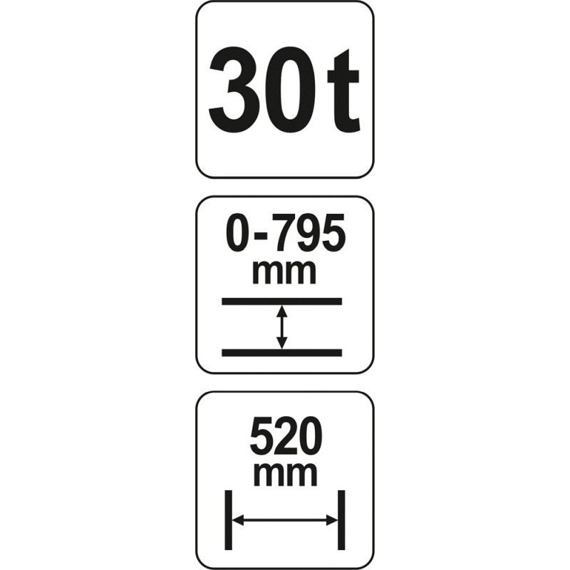 Prasa hydrauliczna 30t