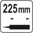 Wyciskacz do mas wzmocniony 225mm