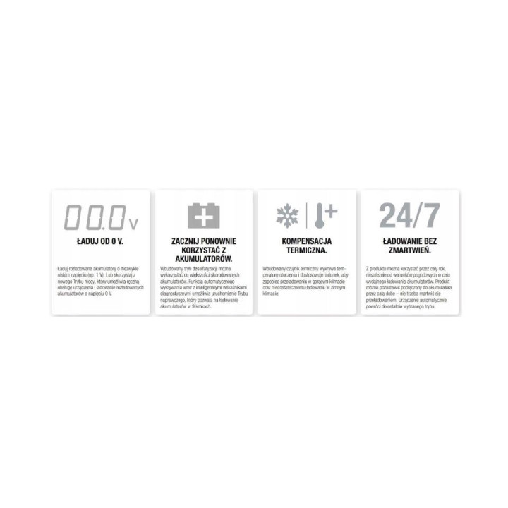 PROSTOWNIK AUTOMATYCZNY GENIUS2 2A 6V / 12V