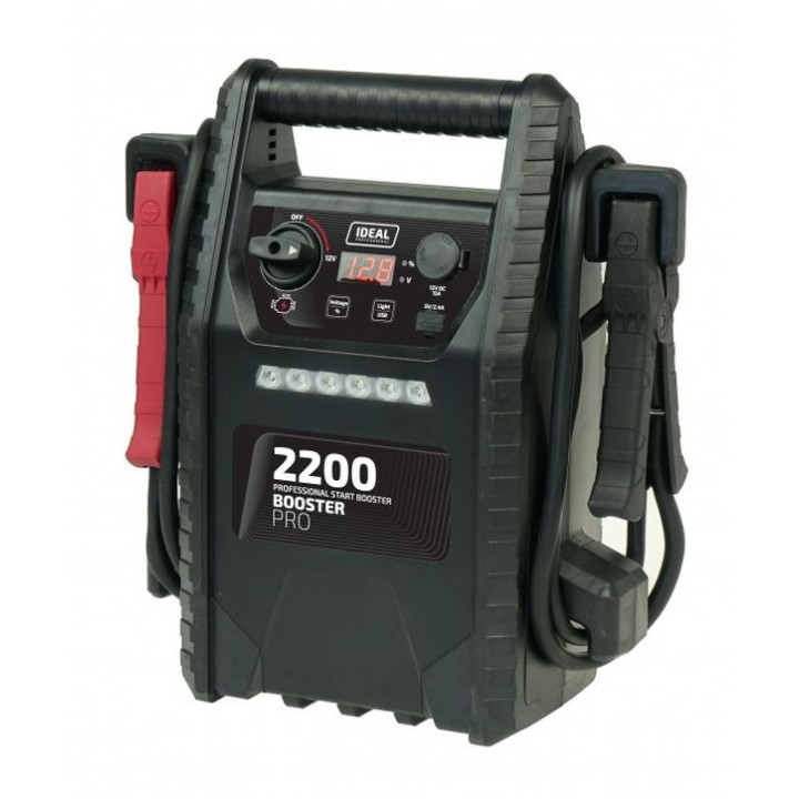 AKUMULATOR DO WSPOMAGANIA ROZRUCHU BOOSTER 2200 PRO 12V ROZRUCH: 800A