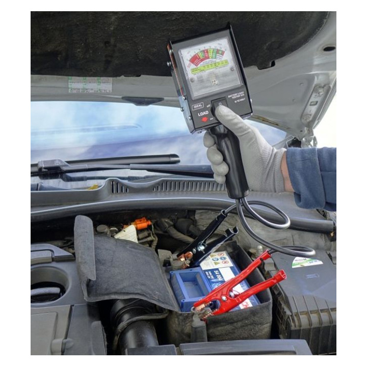 TESTER AKUMULATORÓW OBCIĄŻENIOWY LBT104 6V 12V 135A