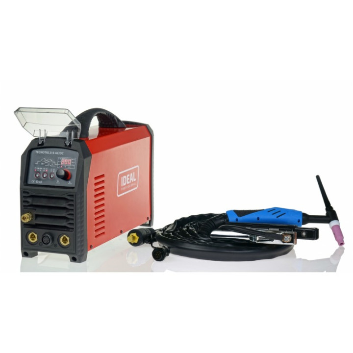 TECNO TIG 215 AC/DC PULSE+ZESTAW TIG