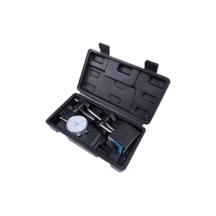 CZUJNIK ZEGAROWY 0-10MM 0,01MM NA STATYWIE MAGNETYCZNYM