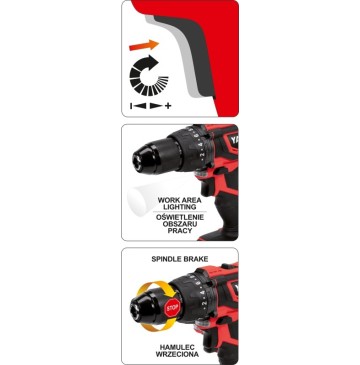 Combi-drill (rechargeable battery)
