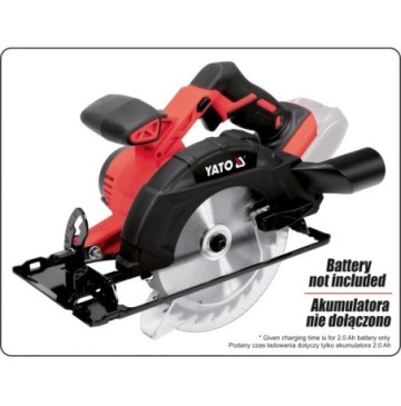 Pilarka 165mm 18v bez...