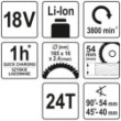 Pilarka 165mm 18v bez akumulatora