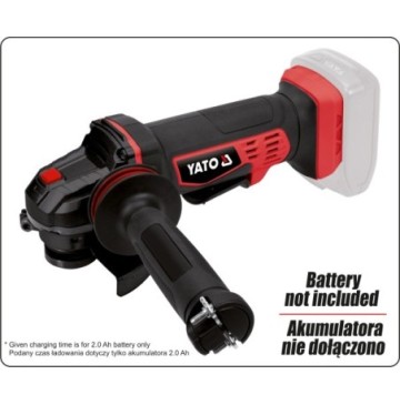 Angle grinder (rechargeable battery)
