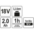 Akumulator 18v li-ion 20 ah