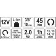 Grzechotka udarowa 3/8-1/2 45 nm 12v (20ah 1h)