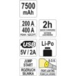 Urządzenie rozruchowe/power bank 7500 mah