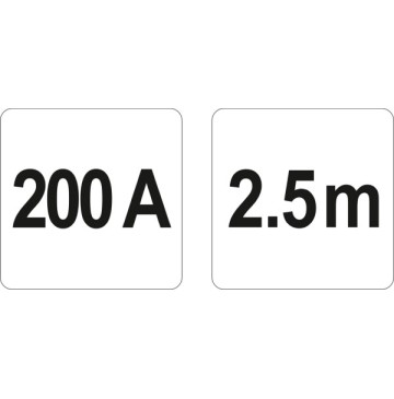 Kable rozruchowe 200a 25m