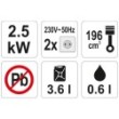 Agregat prądotwórczy 2700w avr 230v
