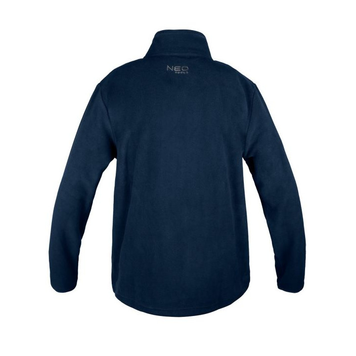 BLUZA POLAROWA, GRANATOWA, ROZMIAR L