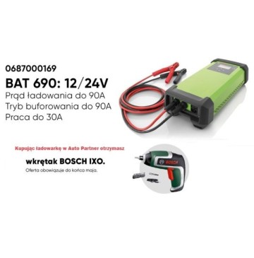 Bat 690 ładowarka prądem wysokiej częstotliwości 90 a