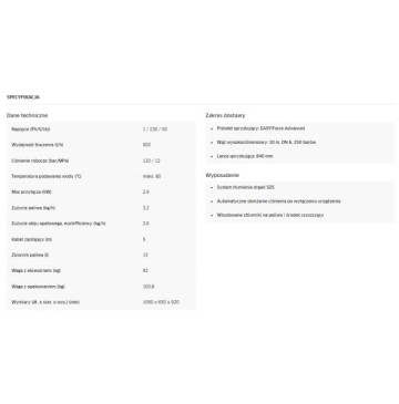 Urządzenie wysokociśnieniowe hds 5/12 c