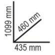 Wózek wielofunkcyjny z szafką pusty beta 4900/ca49g