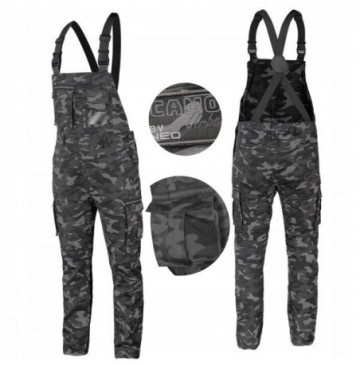 Ogrodniczki robocze camo...