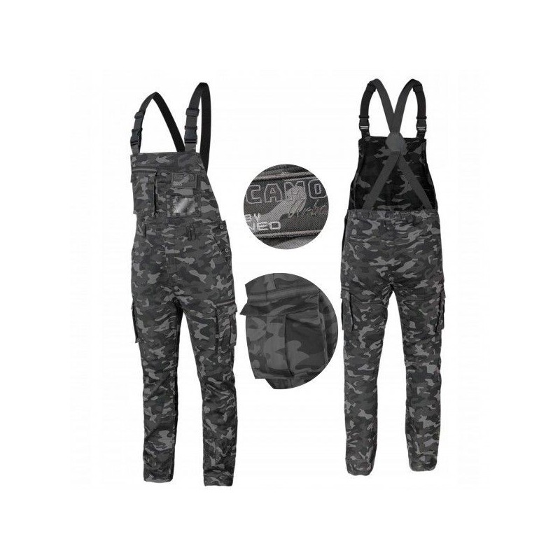 Ogrodniczki robocze camo urban rozmiar l
