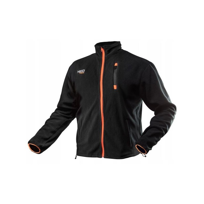 Bluza polarowa czarna s/48