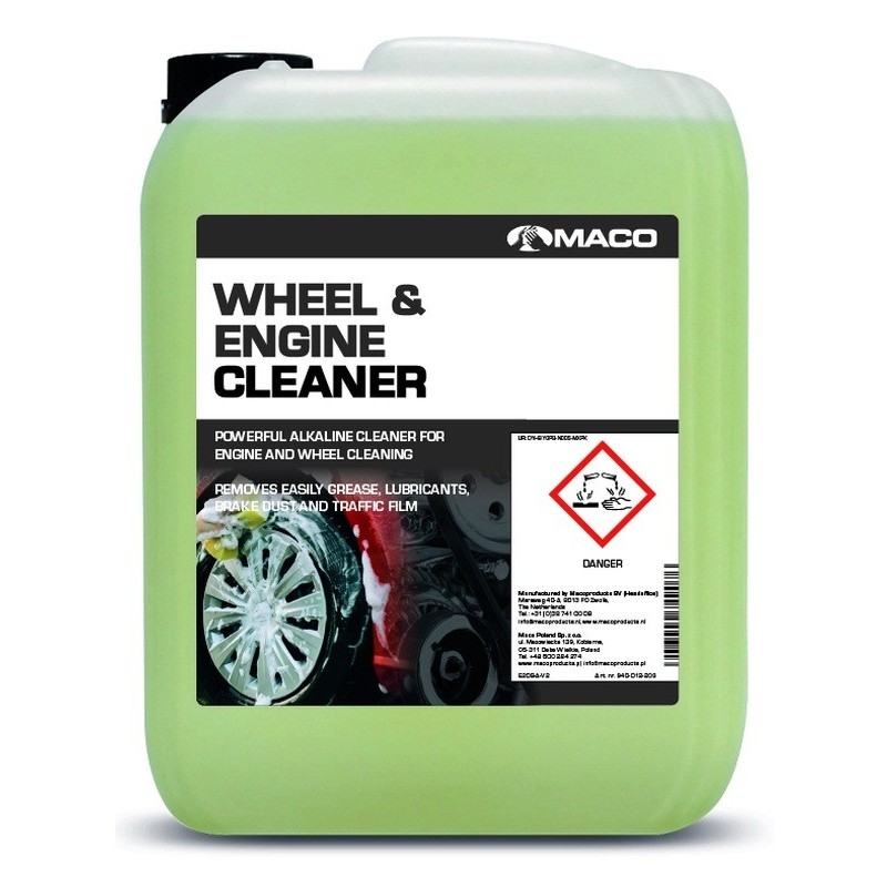 Koncentrat płyn do myjek z podgrzewaniem wody maco wheel cleaner 5l