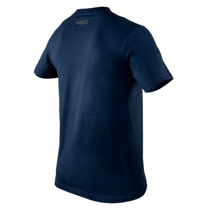 T-SHIRT GRANATOWY, ROZMIAR S