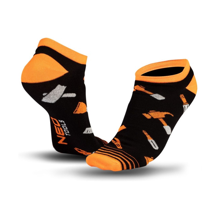 SKARPETY KOLOROWE NEO TOOLS, KRÓTKIE, ROZMIAR 43-46