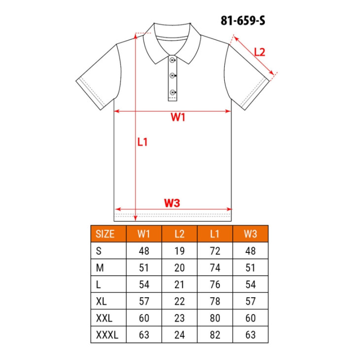 KOSZULKA POLO DENIM, CZARNA, ROZMIAR L
