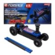 Podnośnik hydrauliczny 25t typu żaba z dużymi kołami do samochodów terenowych 155-615mm