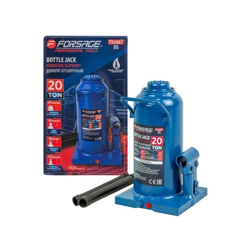 Podnośnik hydrauliczny słupkowy 20t 225-470mm forsage (57367)