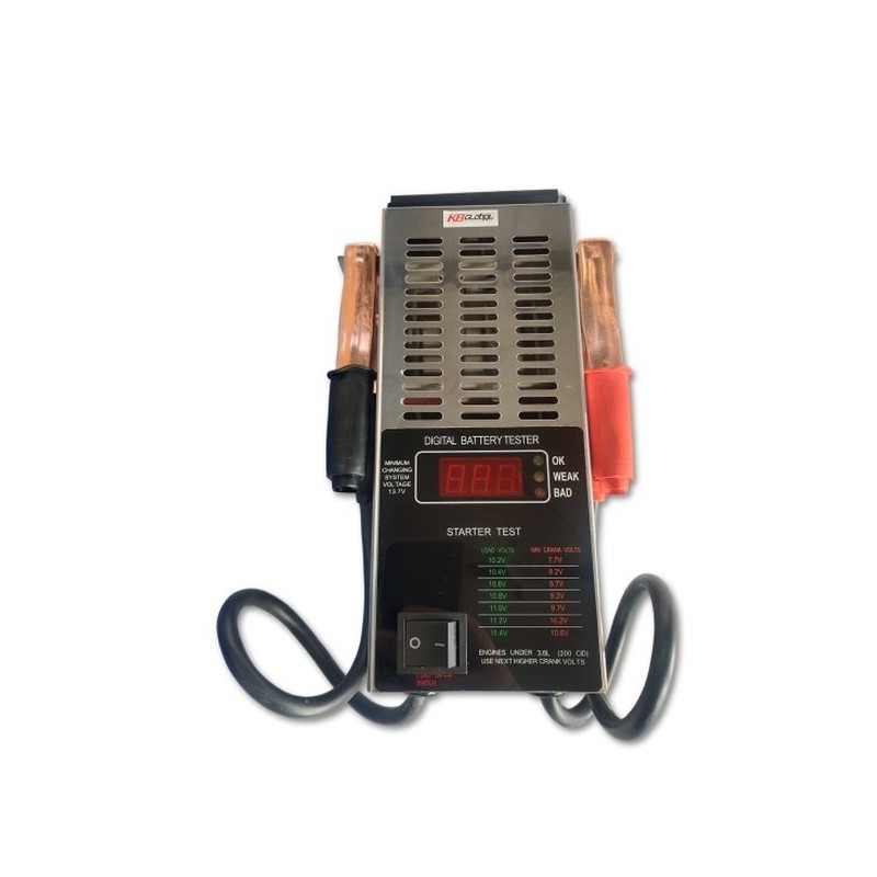 Tester akumulatorów cyfrowy 12v