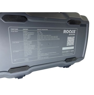 Booster urządzenie rozruchowe z kompresorem 12v-1000/2000 a - 10 bar - 555 wh