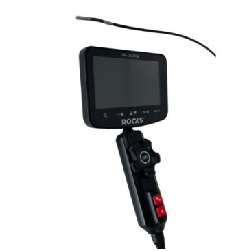 Kamera inspekcyjna z ruchomą głowicą 39 mm x 1 m li-po 37v 5000 mah pro