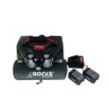 20v aq-one kompresor 6l - 1 km - 8 bar - 40 v kpl z akumulatorem 2 x 4 ah