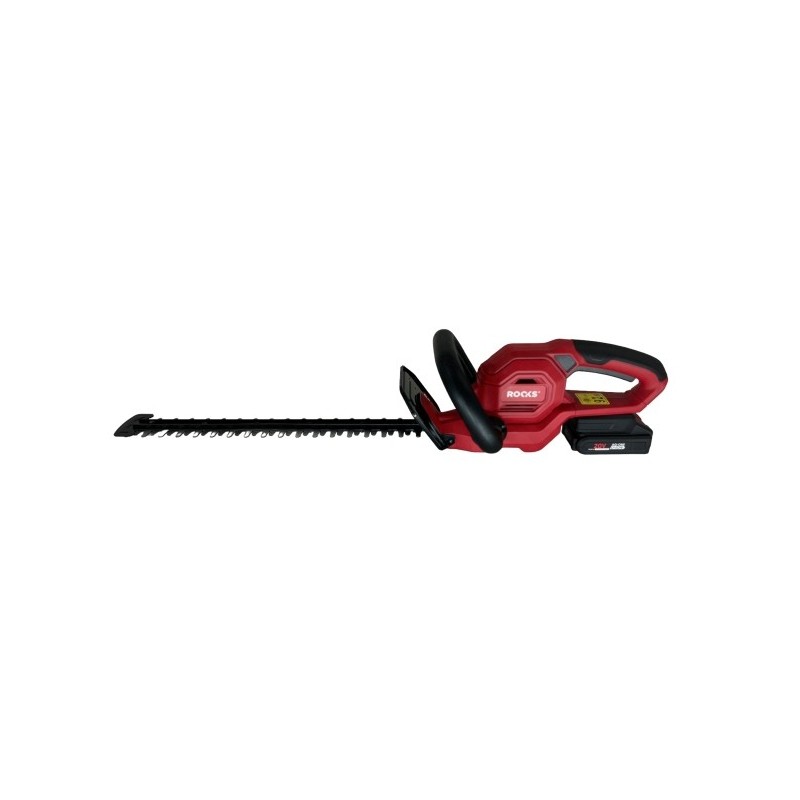 20v aq-one nożyce do żywopłotu 510 mm 17 mm kpl z akumulatorem 2ah