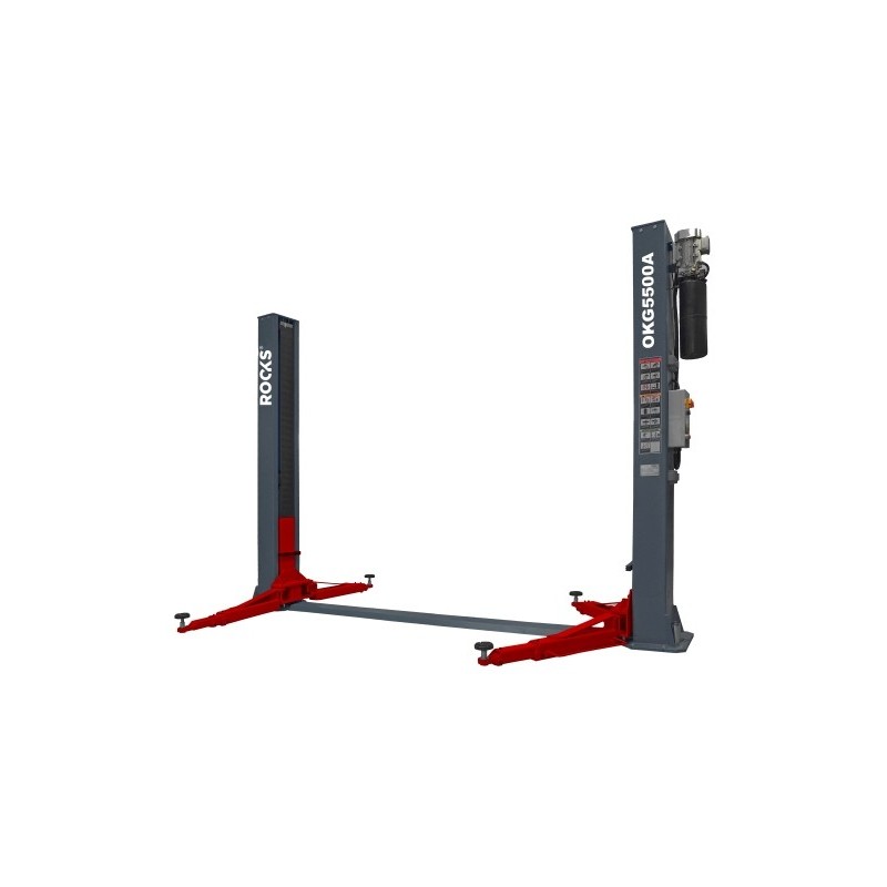 Podnośnik dwukolumnowy 55t elektrohydrauliczny rooks okg-5500