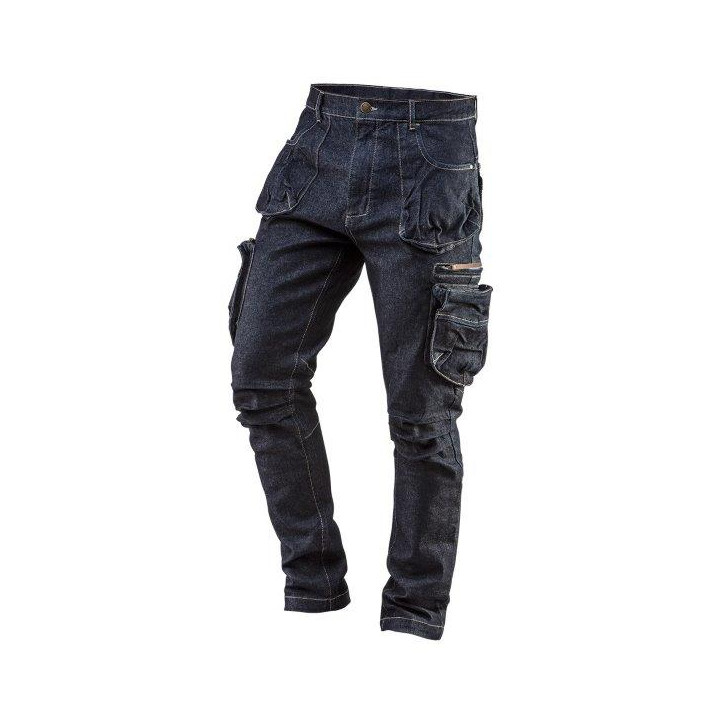 SPODNIE ROBOCZE 5-KIESZENIOWE DENIM, XXL