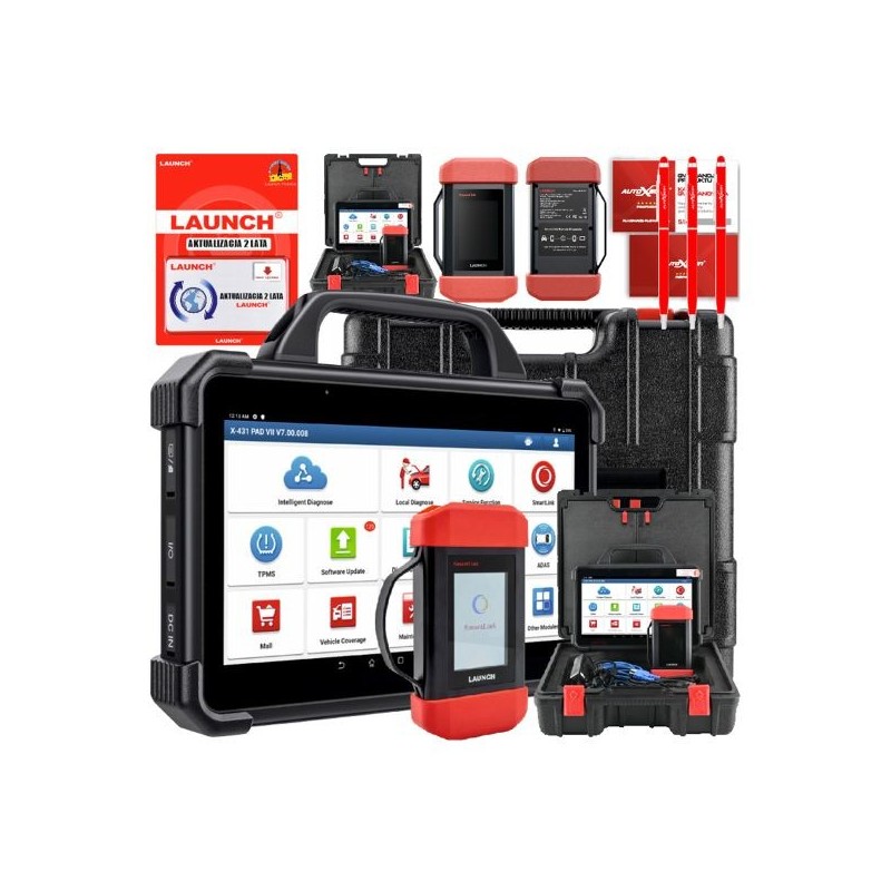 Tester diagnostyczny launch x-431 pad vii elite