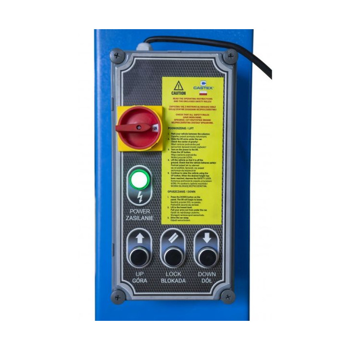 CASTEX PODNOŚNIK DWUKOLUMNOWY 4T AUTOMAT