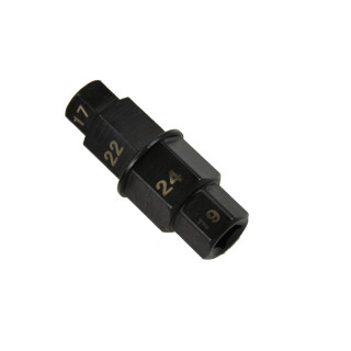 NASADKA OSI PRZEDNIEGO KOŁA 17MM*19MM*22MM*24MM
