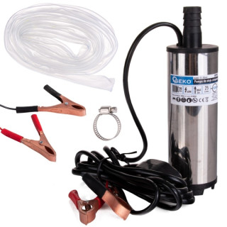 POMPA DO OLEJU ZATAPIALNA 12V 52MM Z PRZEWODEM 3M