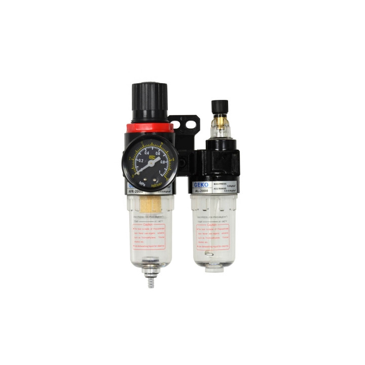 REDUKTOR Z FILTREM POWIETRZA + ODWADNIACZ 1/4"