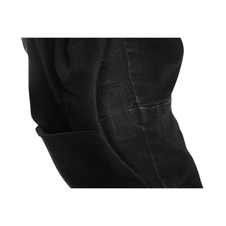 SPODNIE ROBOCZE DENIM, CZARNE, ROZMIAR XL