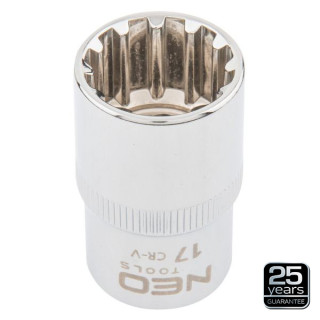 NASADKA SPLINE 1/2" 17MM